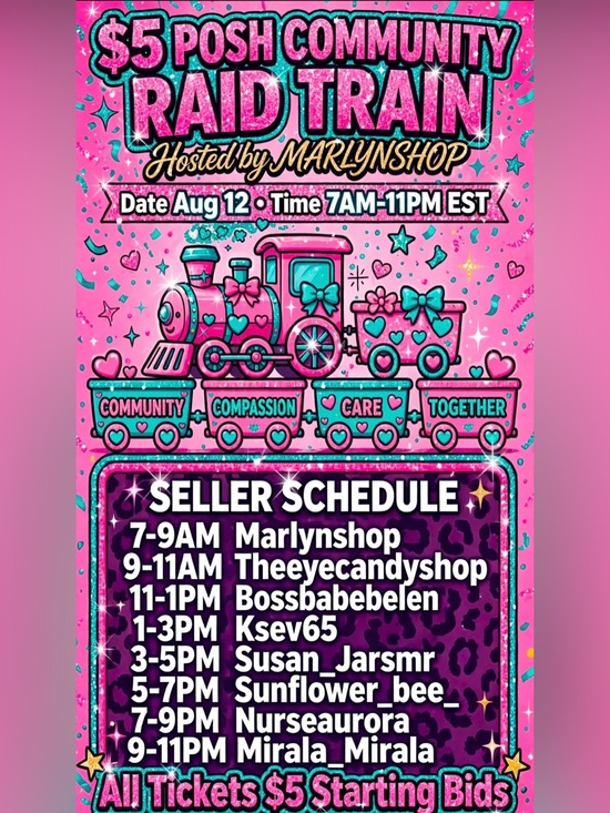 Other - $5 Posh Community Raid Train